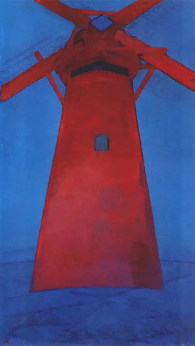 The Red Mill Piet Mondrian